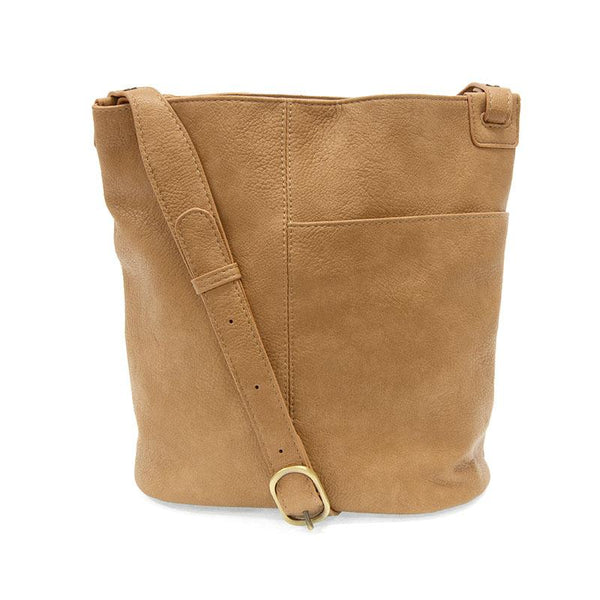 Camel Crossbody Sleek Bag