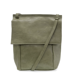 Eucalyptus Front Flap Crossbody Bag