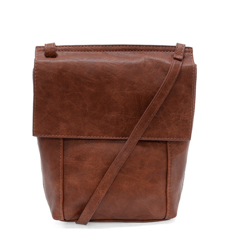 Cinnamon Front Flap Crossbody Bag