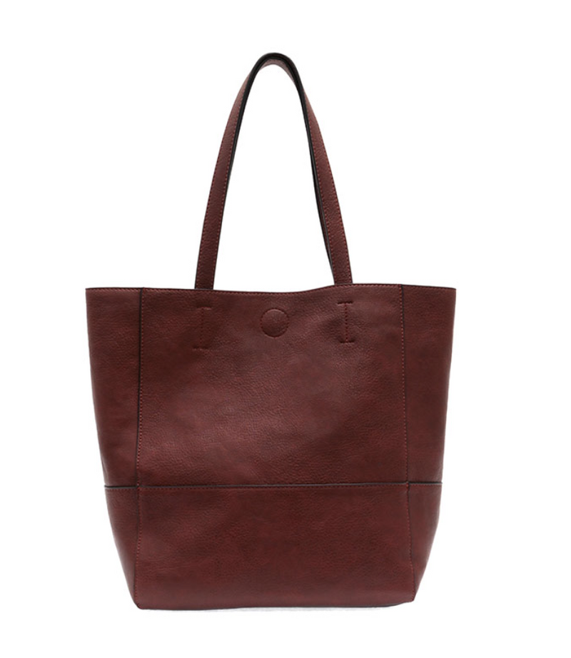 Sangria Raw Edge Tote