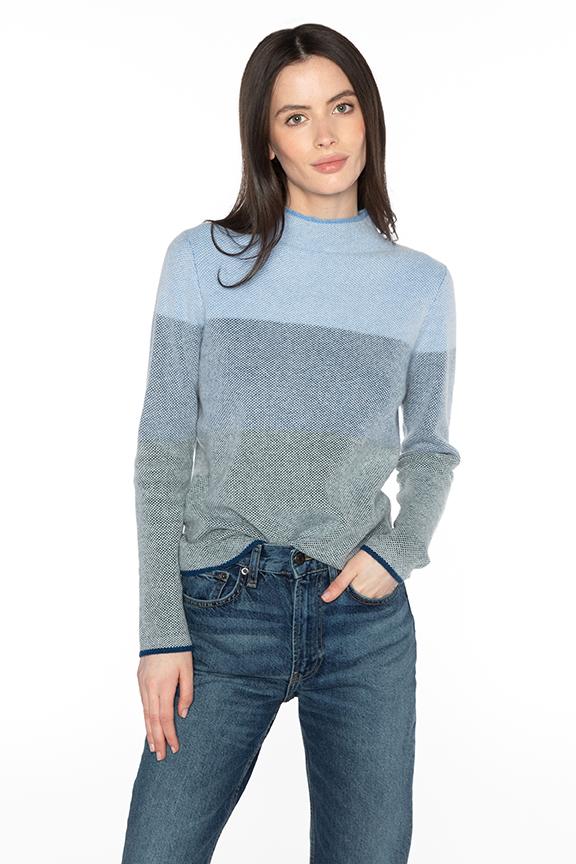 Blues Plaited Cashmere Pullover