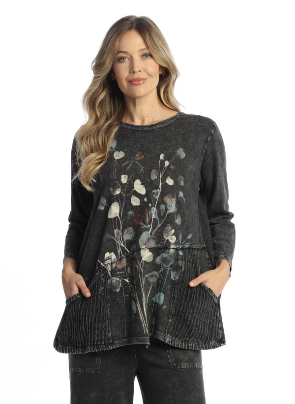 Marisol Wavy Pocket Top