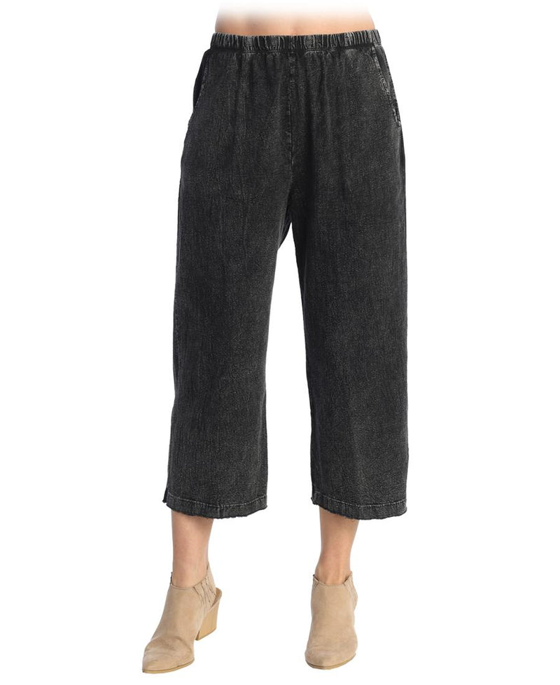 Black Crop Pant
