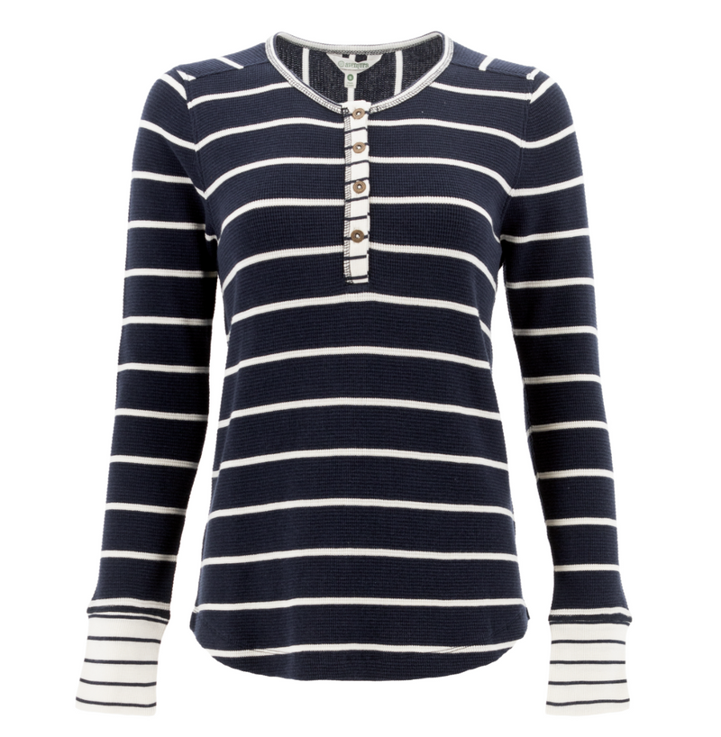 Peacoat Henley Top