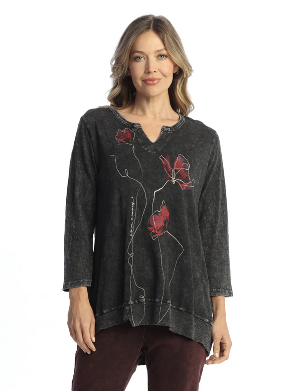 Forget-Me-Not V-Neck Top