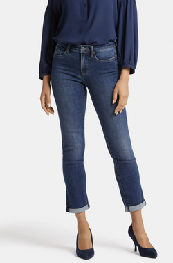 Micro Roll Slim Ankle Jean