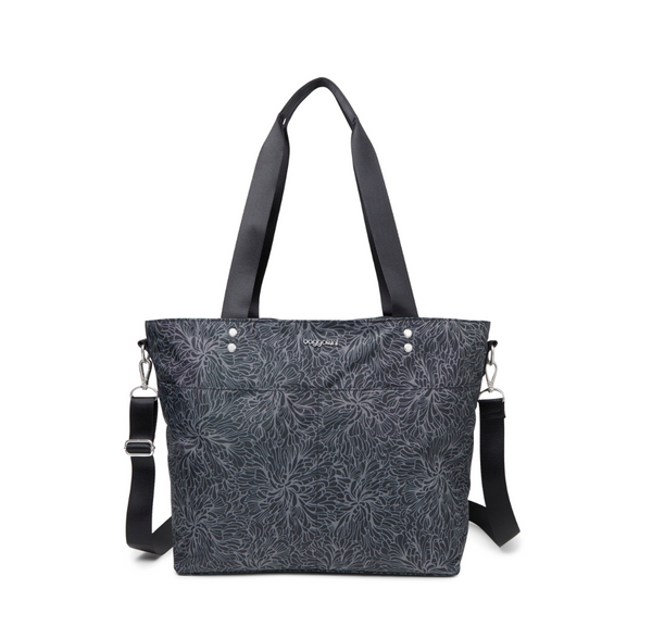 Midnight Blossom Carryall Tote Bag