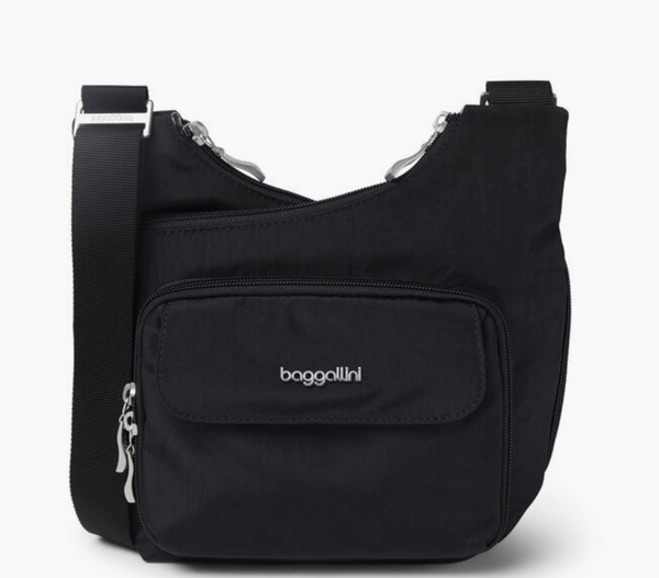 Black Criss Cross Bag