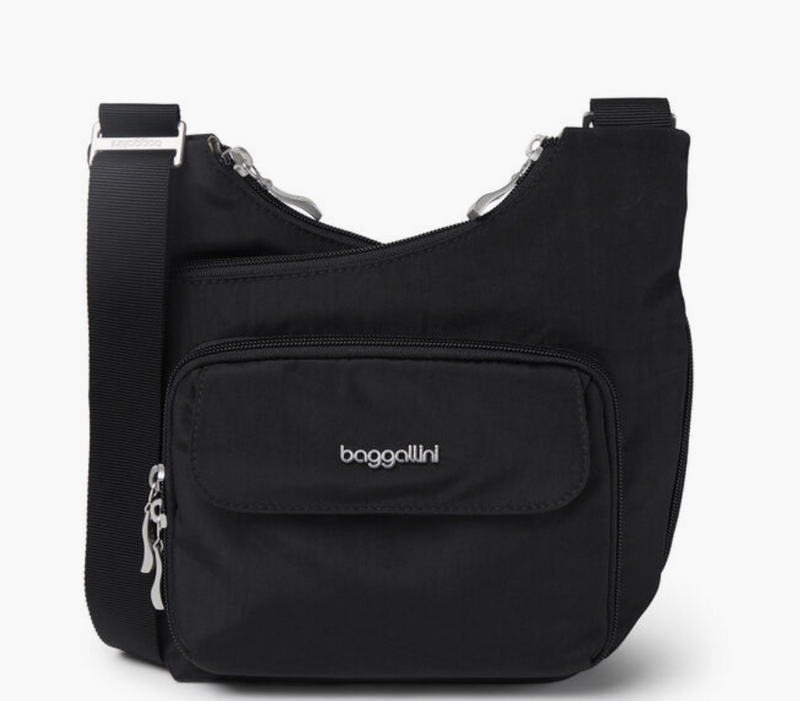 Black Criss Cross Bag