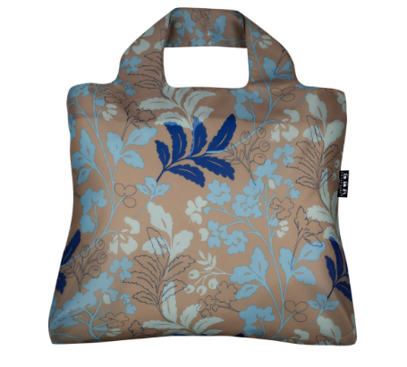 Floral Fern Roll-Up Bag