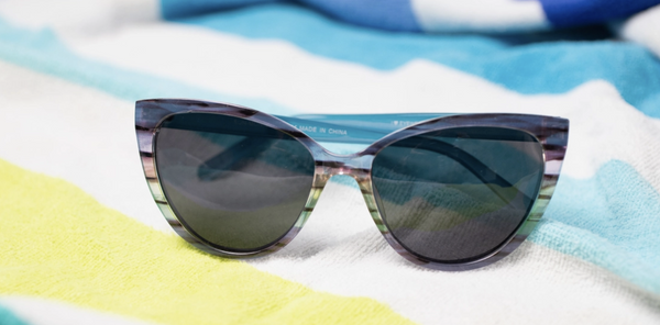 Blue Monica Sunglasses