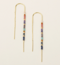 Chromacolor Miyuki Thread Earring