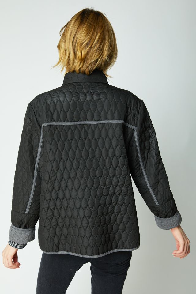 Black Quilted Jacket
