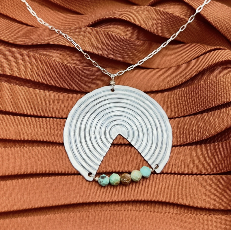 Silver Peace Necklace