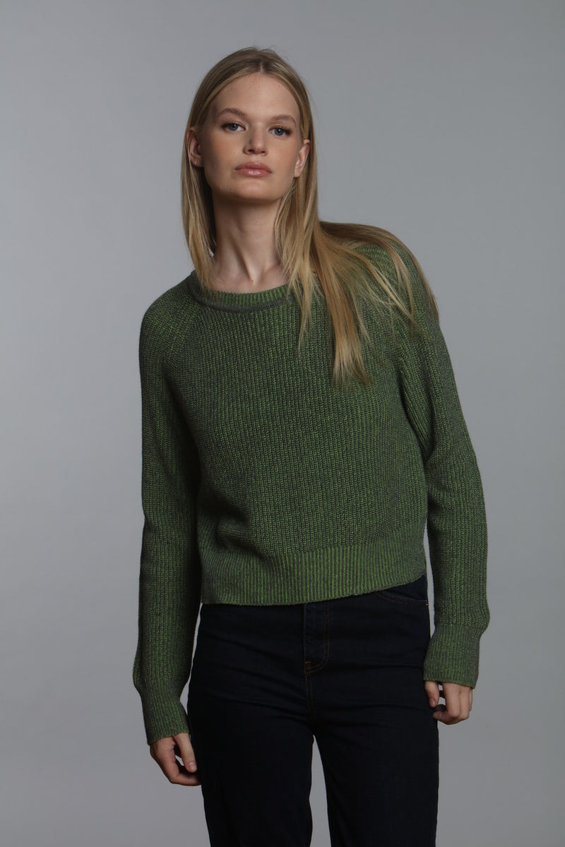 Green Knit Sweater