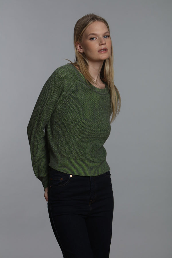 Green Knit Sweater