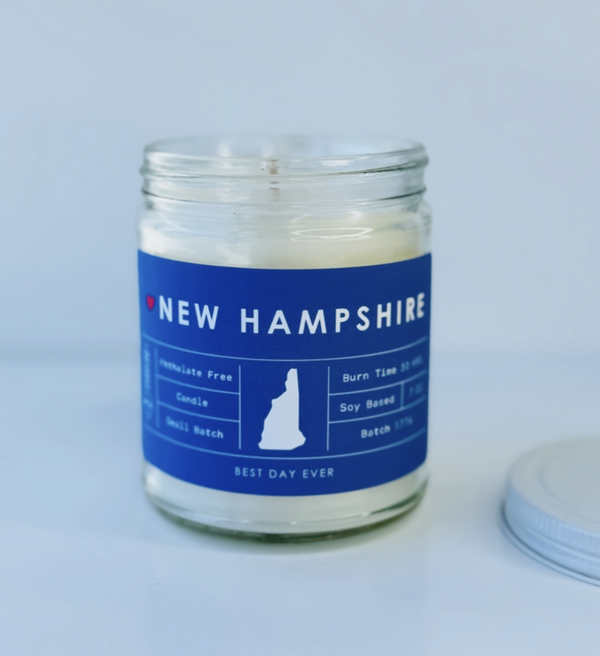 NH Classic Blue Candle