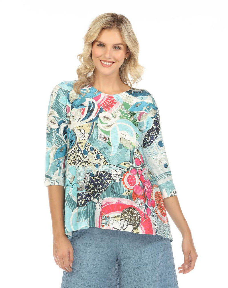 Floral Tranquility Top