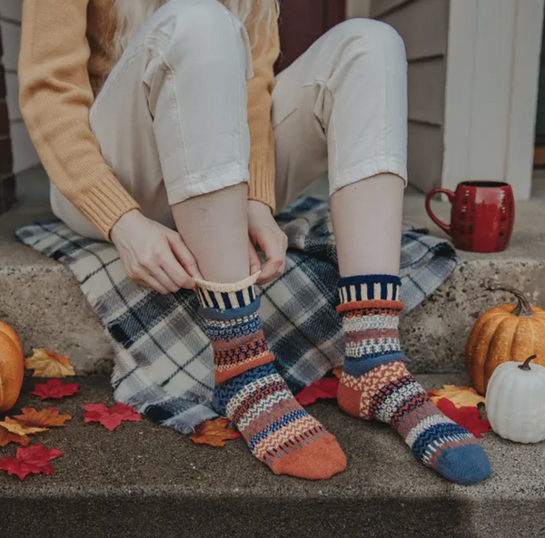 Nutmeg Mismatch Sock