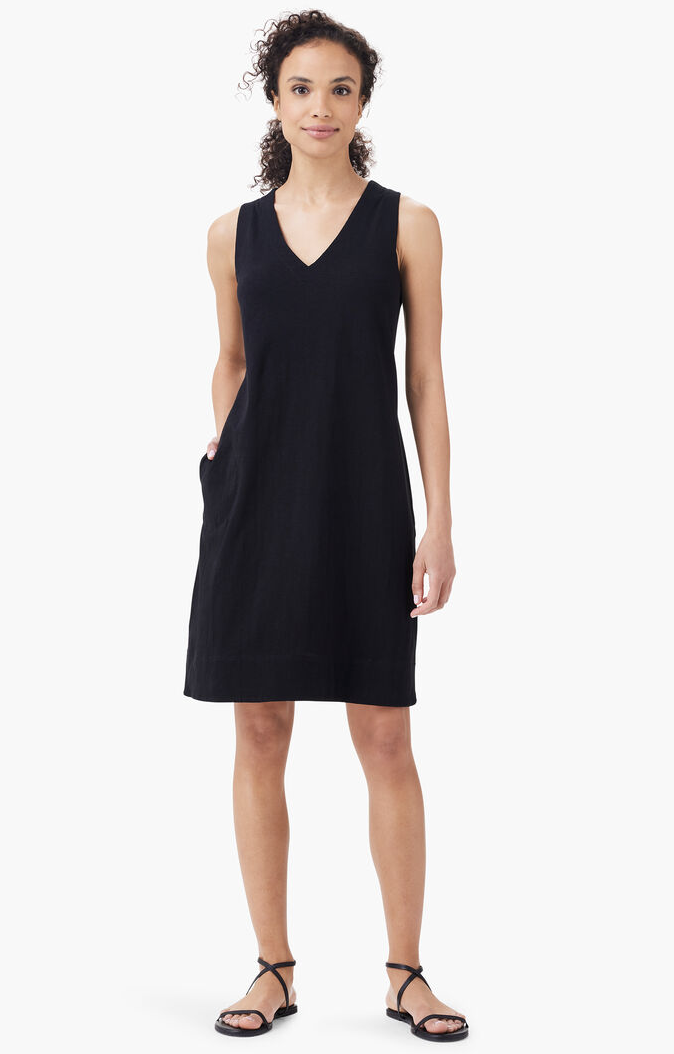 Sleeveless V-Neck Dress
