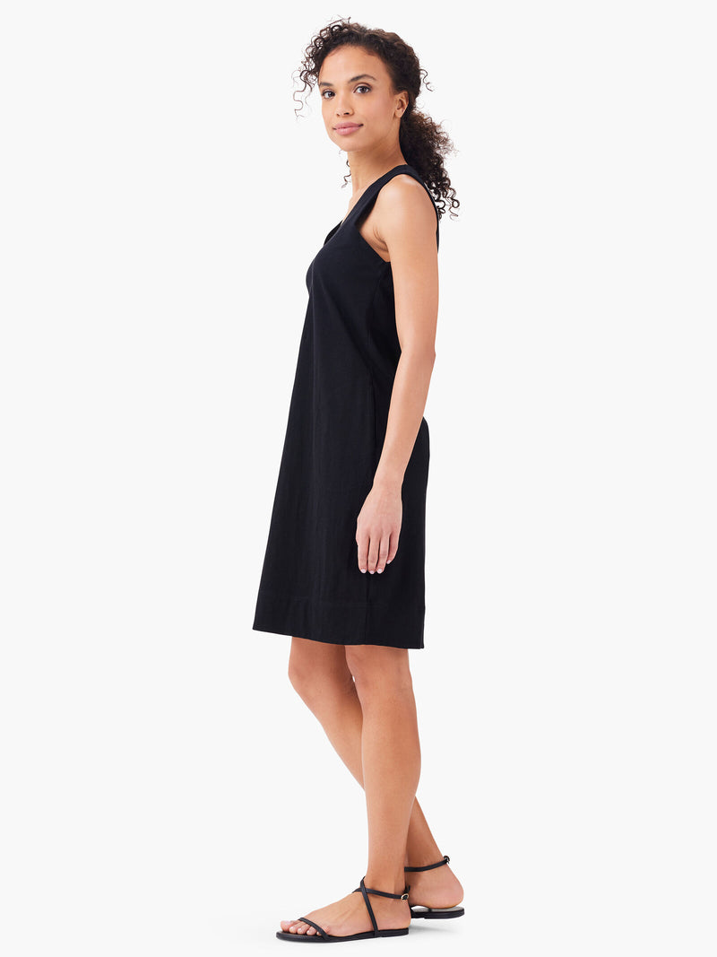Sleeveless V-Neck Dress
