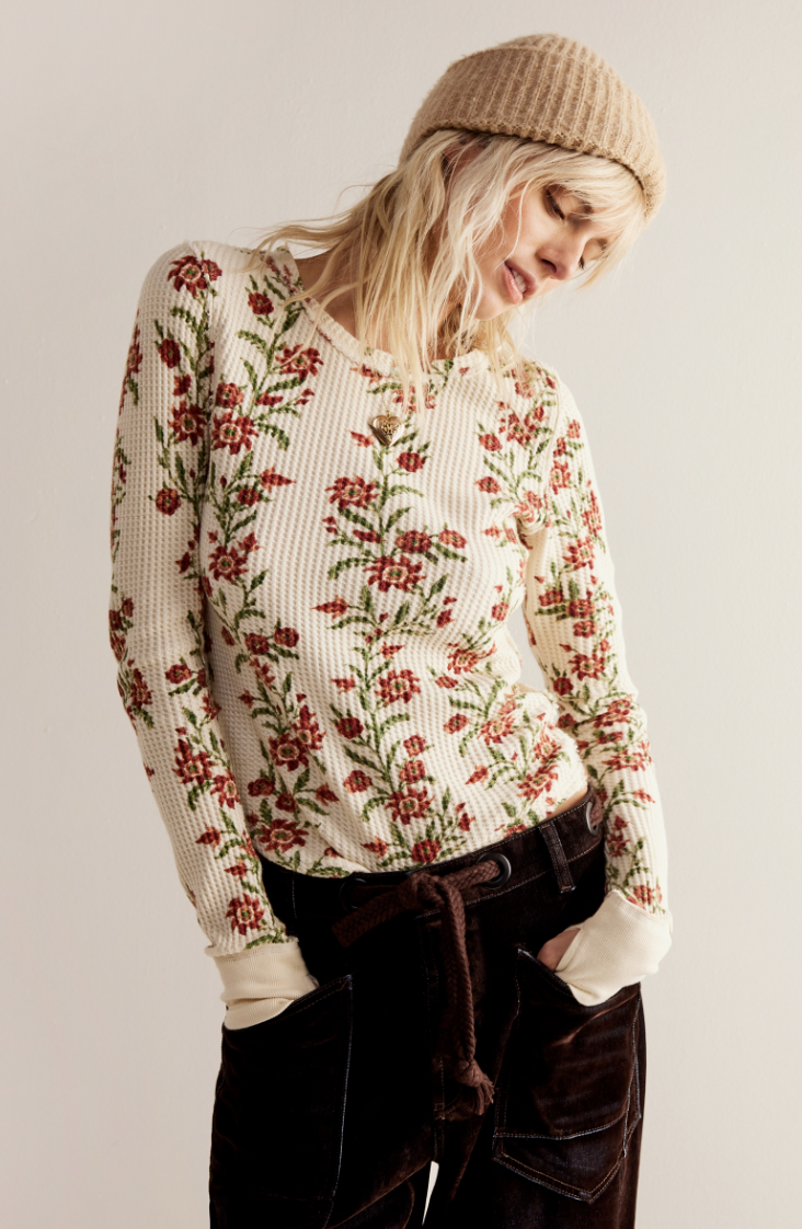 Folk Vine Thermal Top