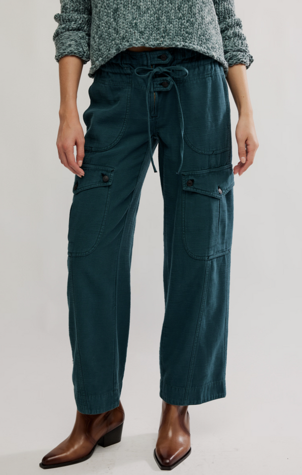Sea Moss Pull On Cargo Pant