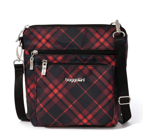 Red Plaid Pocket Bag