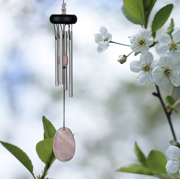 Precious Stones Chime Rose Quartz