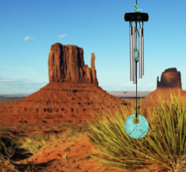 Precious Stones Chime Turquoise