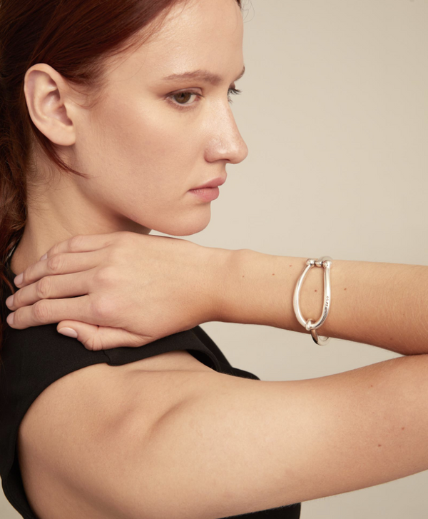 Rigid Silver Bracelet