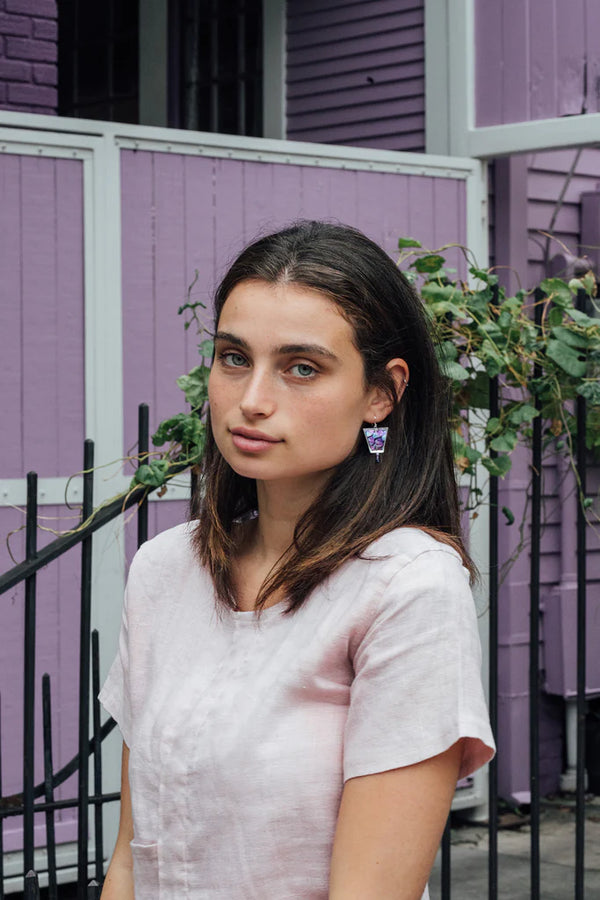 Purple Rain Earrings