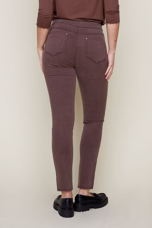 Chocolate Tencel Twill Jean