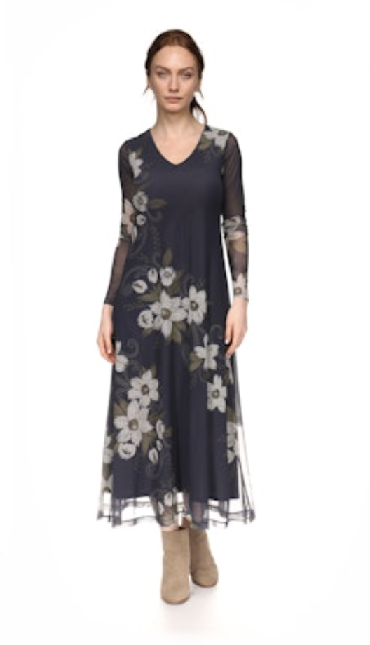 Corinthe Mesh Midi Dress