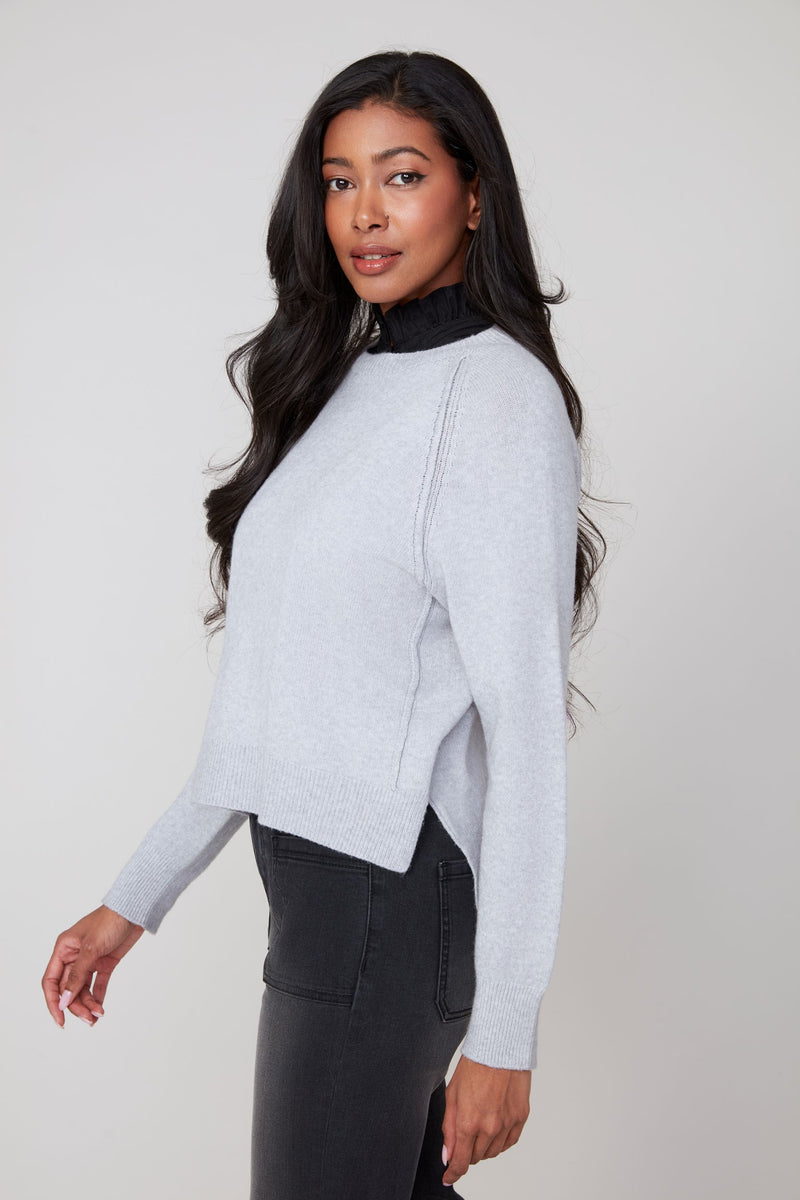 Heather Grey Sweater