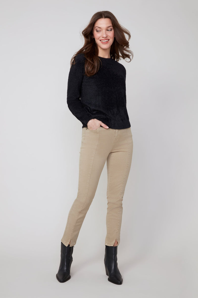 Black Fuzzy Sweater
