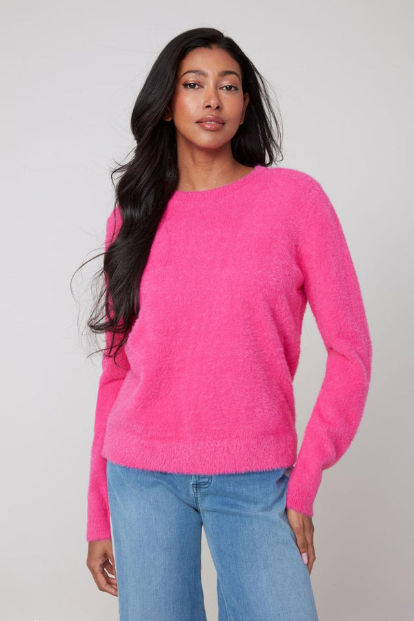 Mulberry Fuzzy Sweater