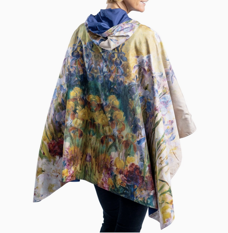 Tiffany "Peonies & Iris" Rain Poncho