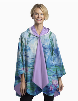 Monet Nympheas Rain Poncho