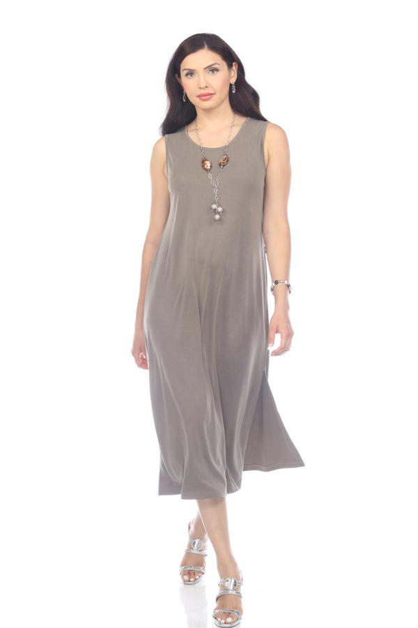 Olive Tencel Dress