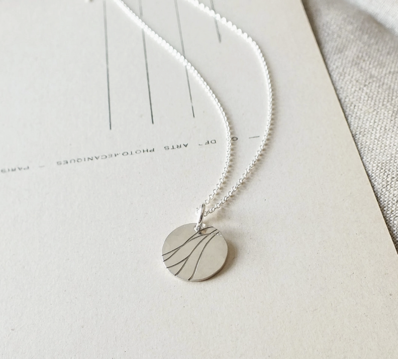River Silver Necklace