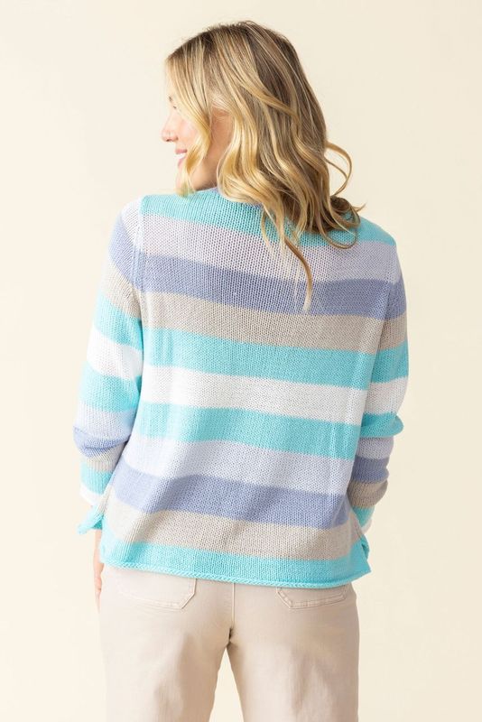 Summer Stripes Sweater