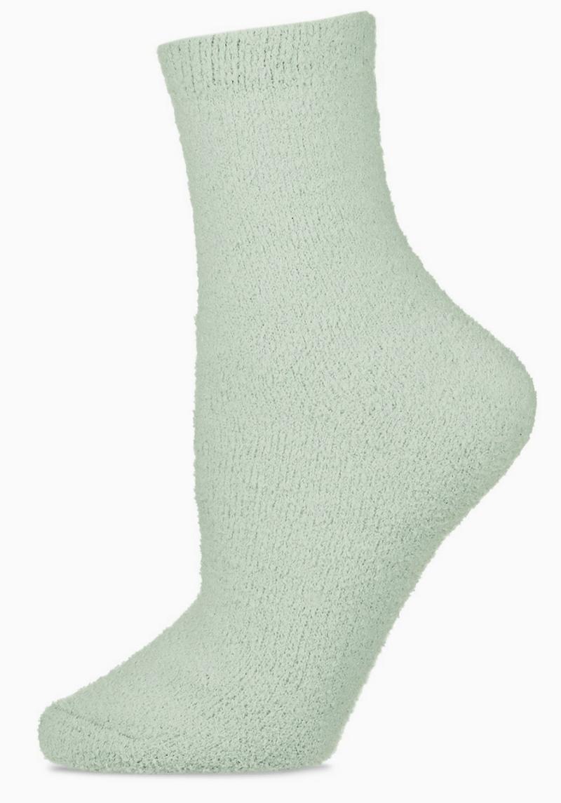 Solid Gel Lined Citrus Scent Cozy Anklet Socks