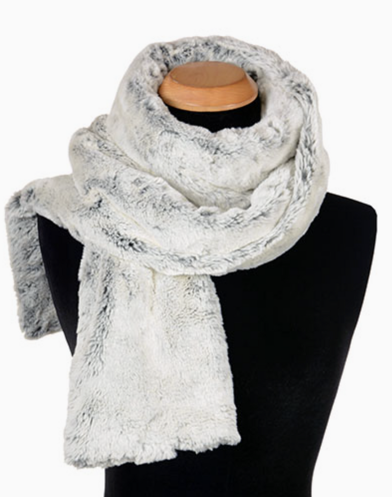 Frosted Juniper Luxury Faux Scarf