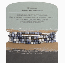 Bracelet Stone Wrap Stone of Intuition