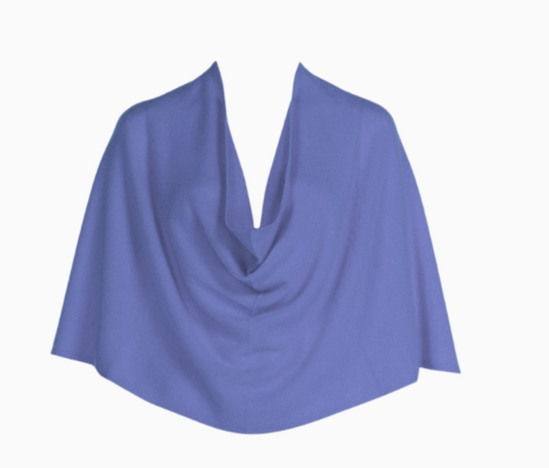 Chambray Cashmere Poncho