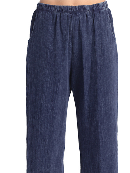 Navy Crop Pant – Gondwana & Divine Clothing Co.