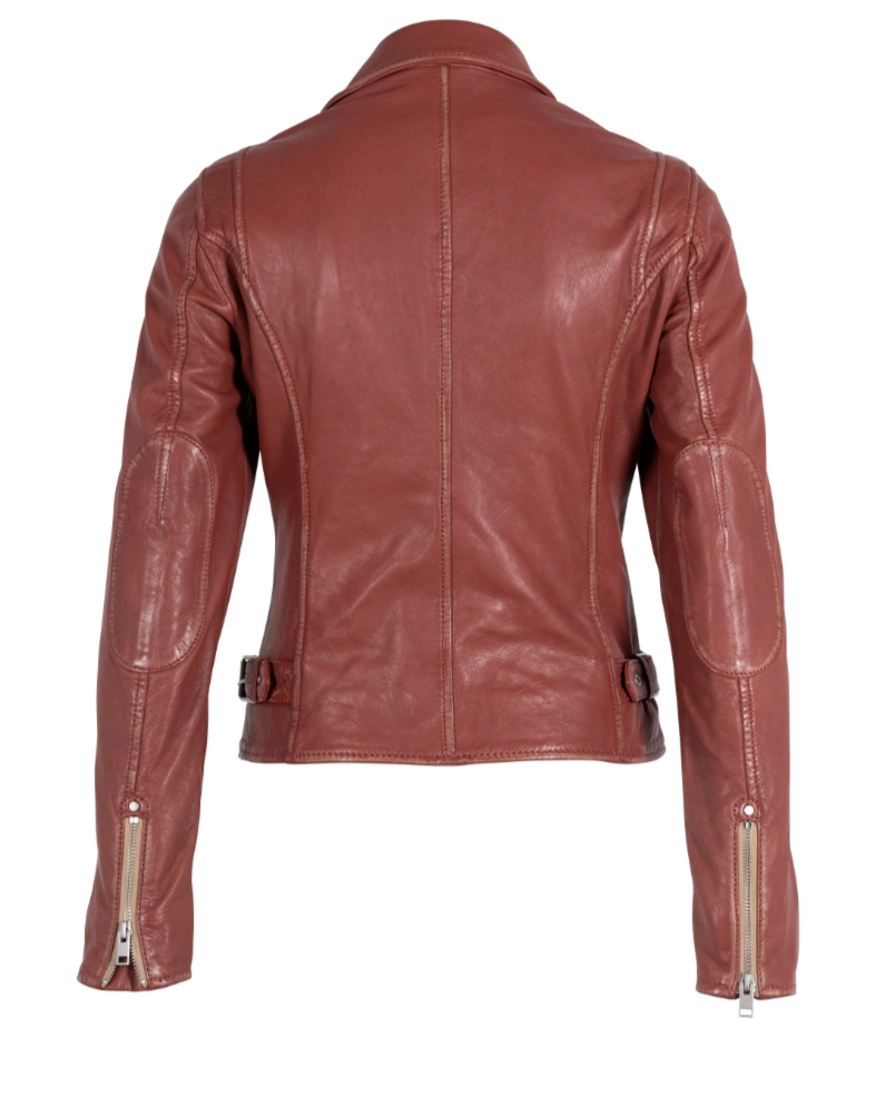 Astro Dust Distressed Leather Jacket