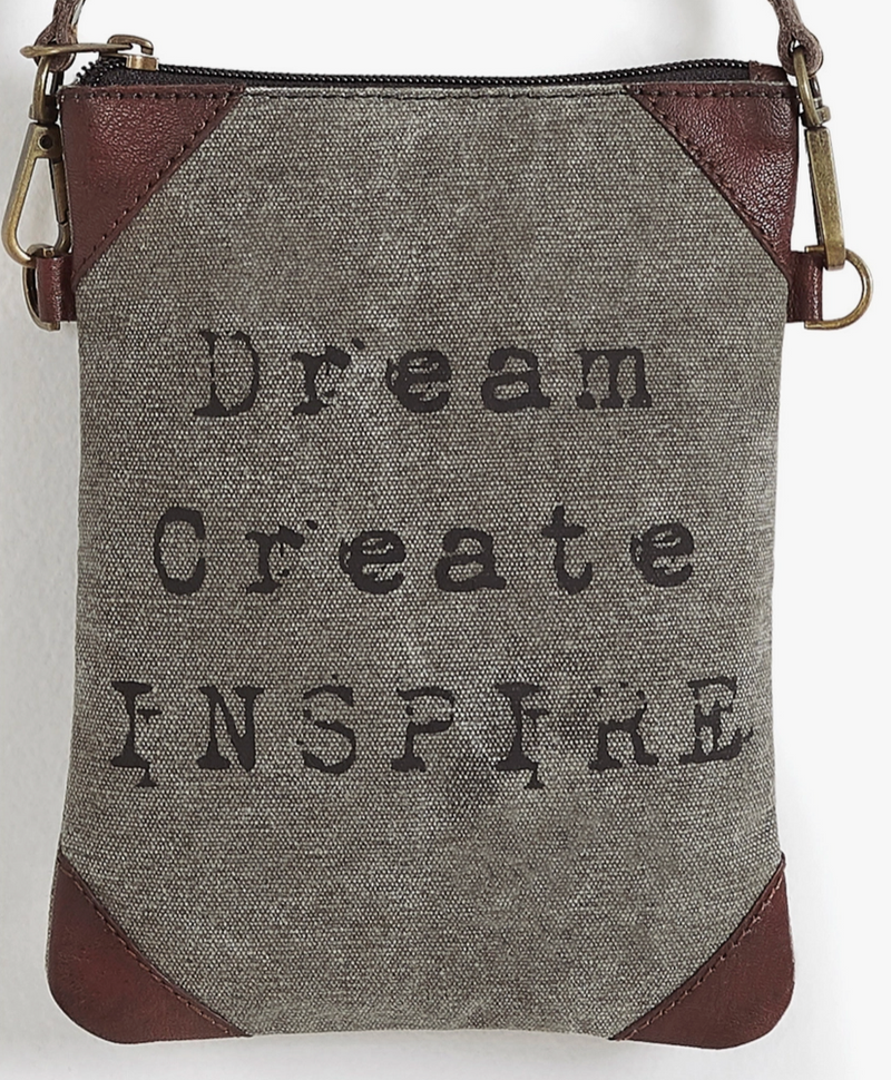 Dream Create Inspire Canvas Bag