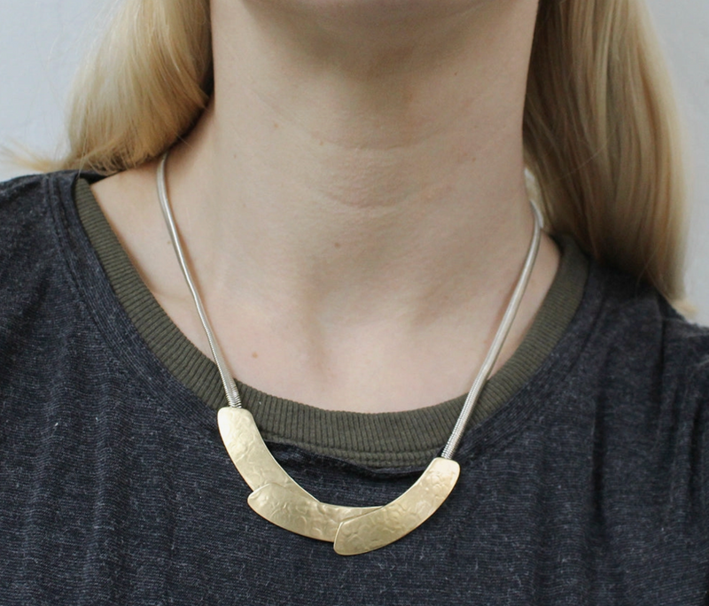 Gold Overlapping Necklace